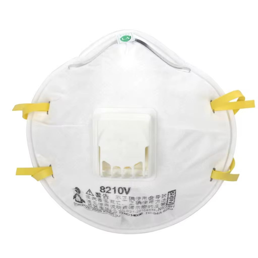 3M N95 PARTICULATE RESPIRATOR WITH VALVE - MODEL 8210V