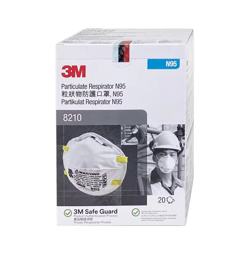 3M N95 PARTICULATE RESPIRATOR - MODEL 8210CN