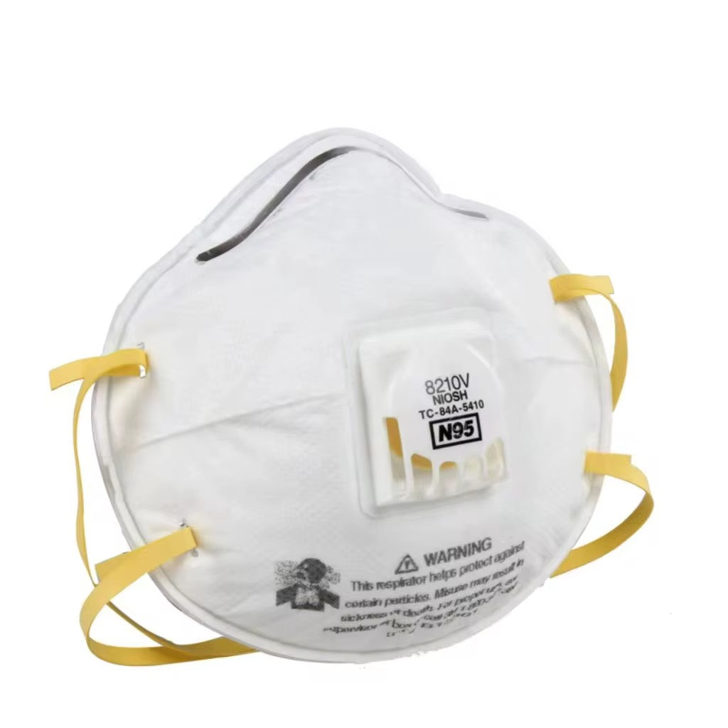 3M N95 PARTICULATE RESPIRATOR WITH VALVE - MODEL 8210V