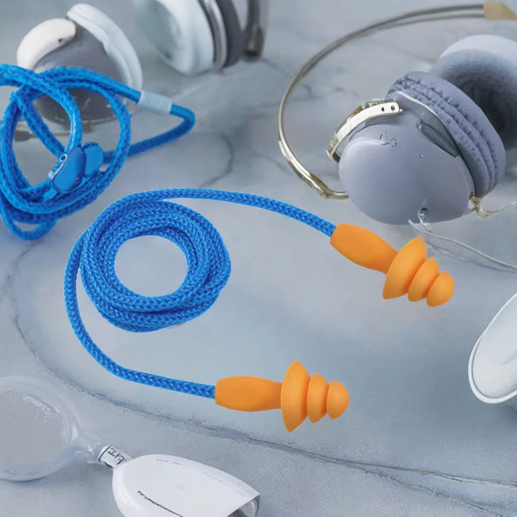 Ultra-Soft Foam Noise-Reduction Earplugs⁠